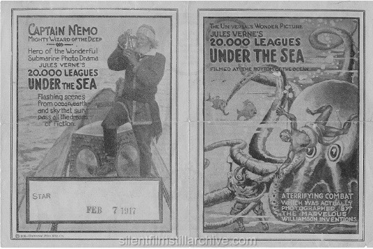 20000 Leagues under the Sea (1917 )logo
