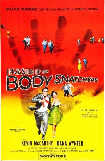 Invasion of the body snatchers logo