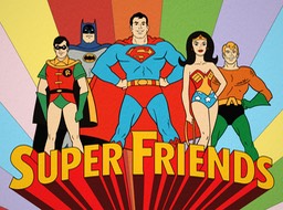superfriends cartoon logo